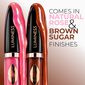 Luminess Hot Kiss Brown Sugar Lip Plumper results on different skin tones showing naturally plumper, hydrated, and glossy lips. image number null